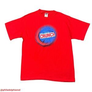 Vintage Y2K 2000's Nestle Crunch street basketball trash talk t-shirt mens Large
